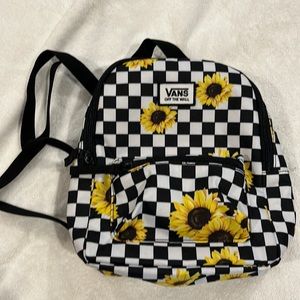 Vans Checkered Sunflower Backpack